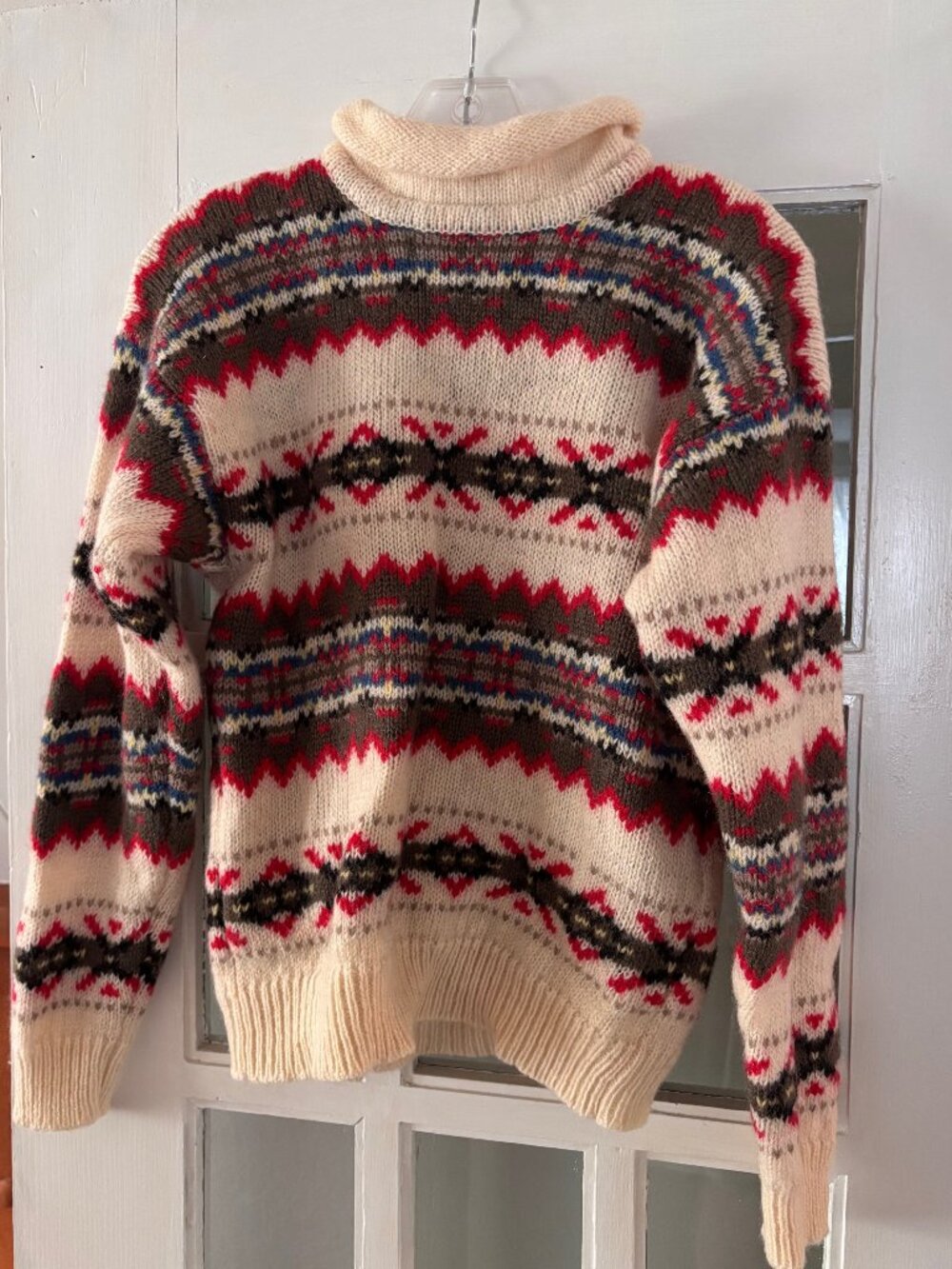 Vintage (1950/1960) Woolrich Women's Mockneck Sweater